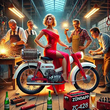 7GHz Zündapp Combinette ZC-428 Generator